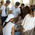 初めて「できかけの灯篭」を見る皆さん