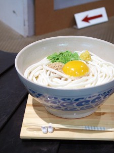こっちは釜玉