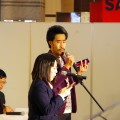 地元の高校の演劇クラブの子と
