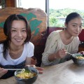 食事中･･･