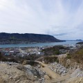 源平合戦の地『屋島』と瀬戸内の海と空。眼下には大丁場。
