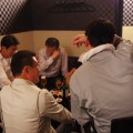 撮影だということをすっかり忘れたかのように普段通り