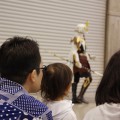 子どもさんたちの熱い視線を一身に受け･･･
