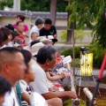 セレモニーにも沢山の人が