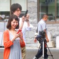 こちらは写真撮影中