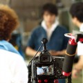何度か修正を加えながら撮影を繰り返す