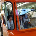 八栗ケーブルカーに乗った『鈴木翔太』と『田島結維』