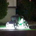 カボチャの馬車。ライティングがキレイでした