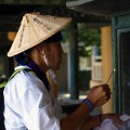 灯明・線香を･･･