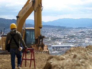 遙か向こうに高松市を望みつつ･･･
