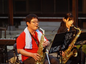 演奏中
